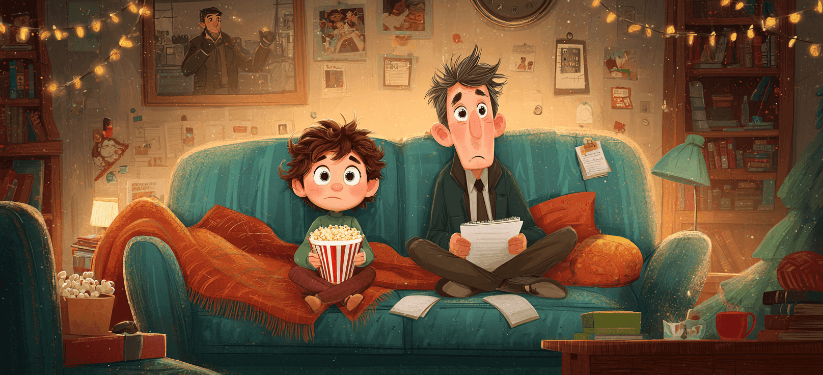 Noche de cine de misterio matemático