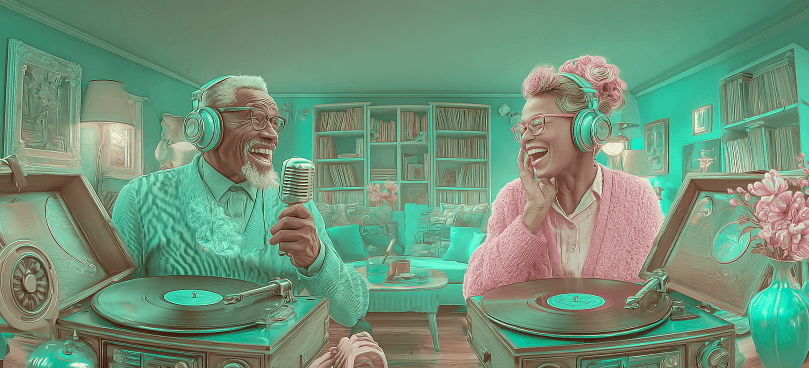 Serata con la musica dei loro tempi