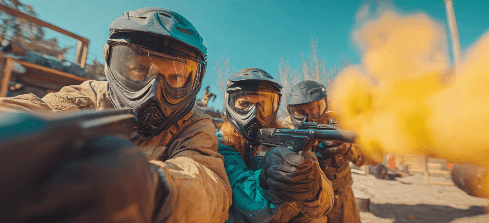 Battaglia di paintball