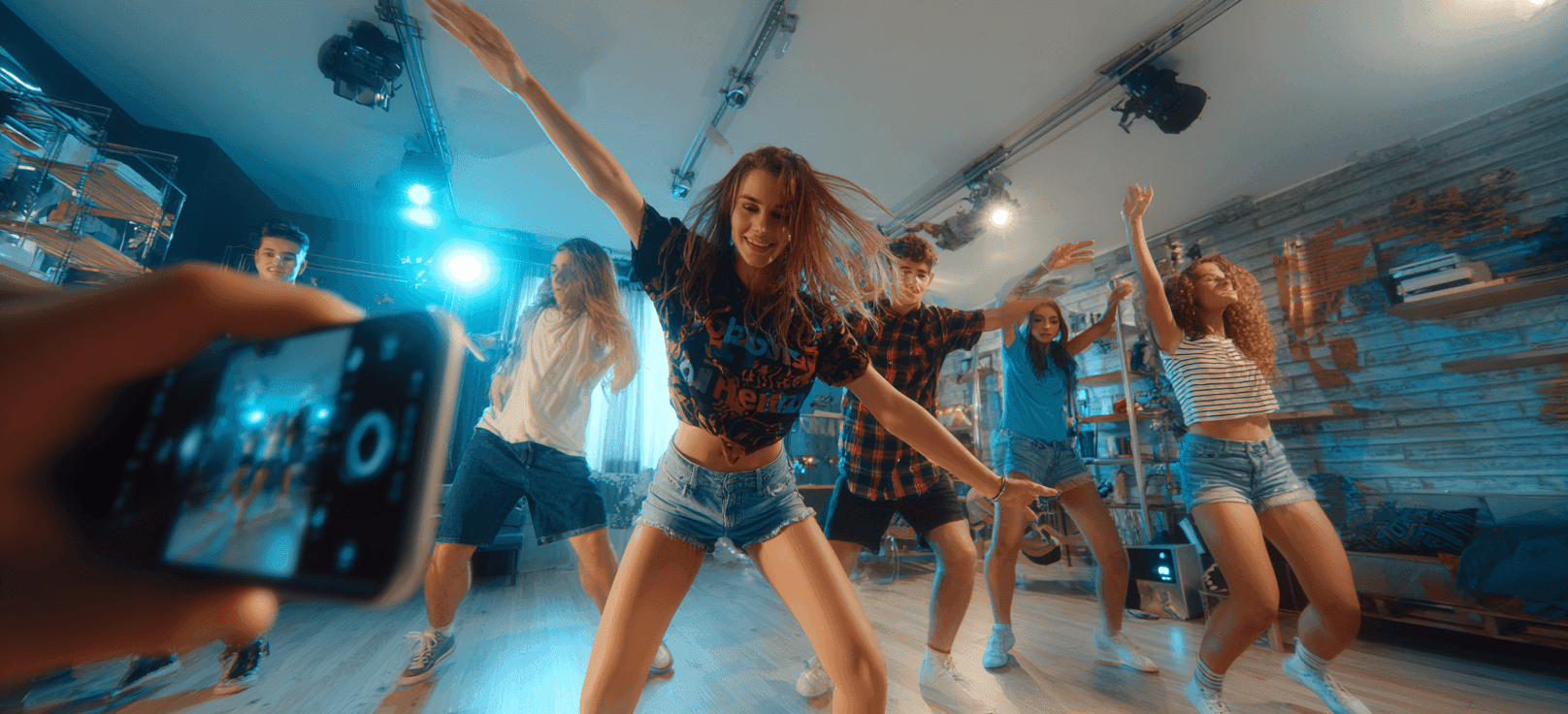 Serata sfida di balli TikTok