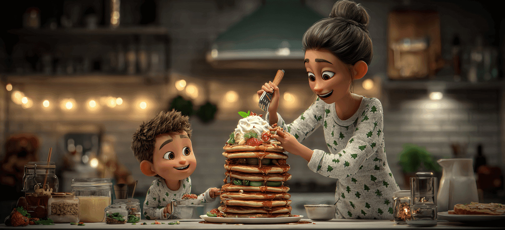 Colazione di Pancake in Festa