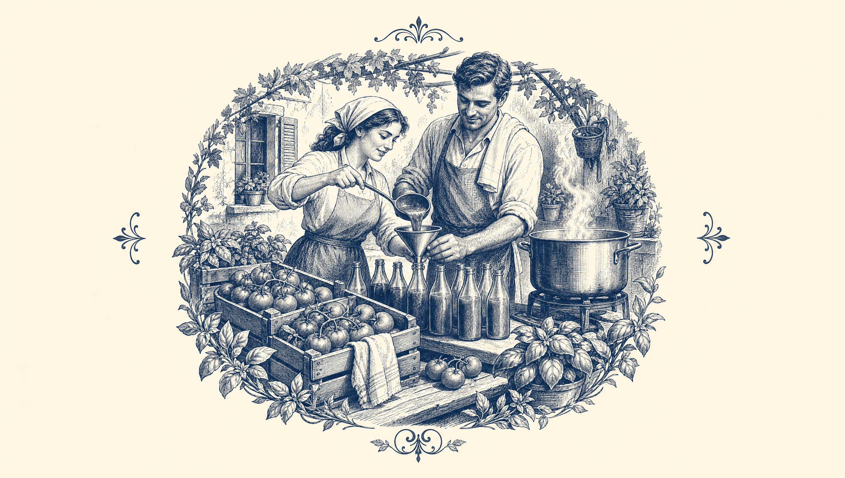 Journée passata de tomates