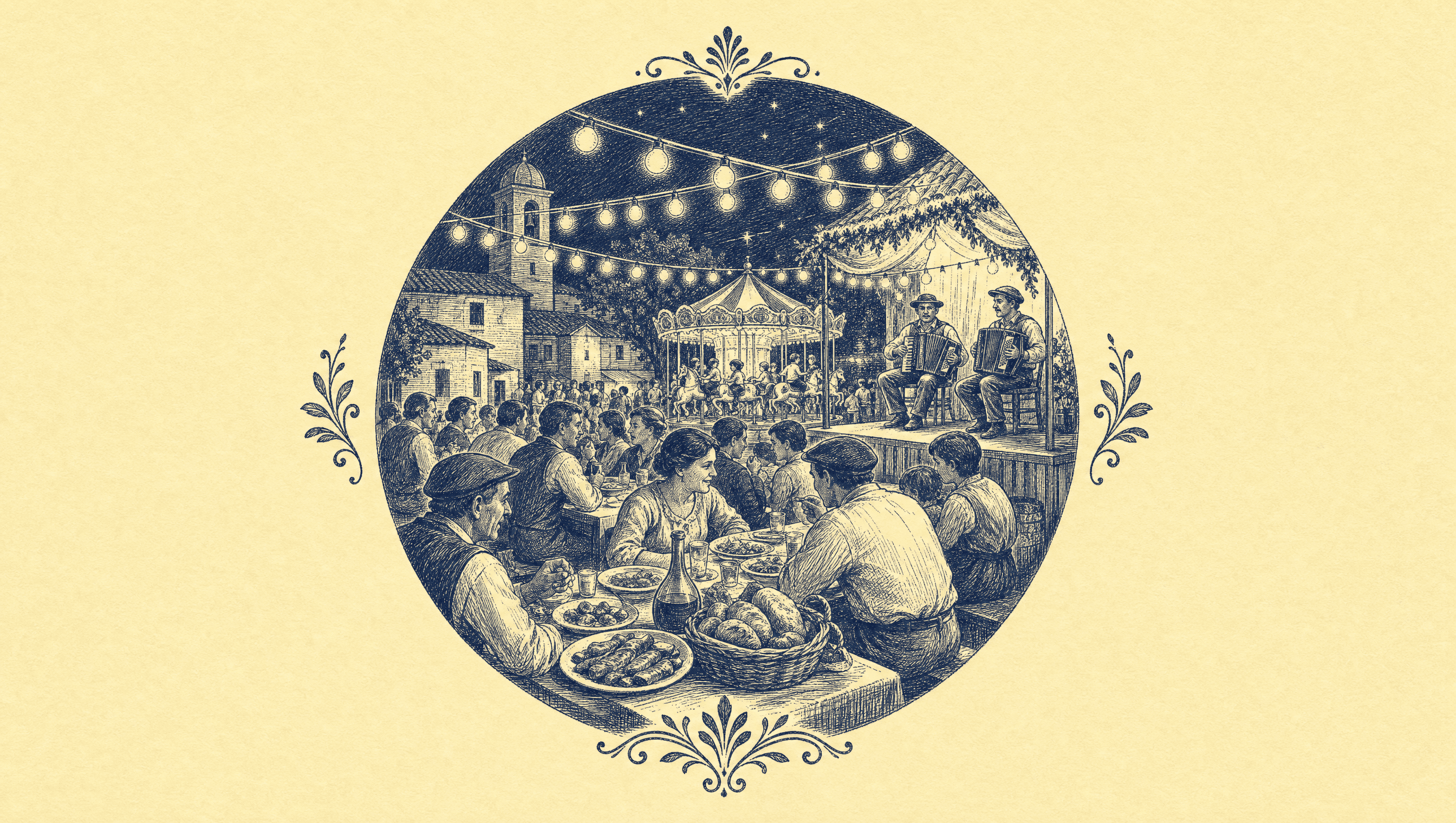 La fiesta del pueblo