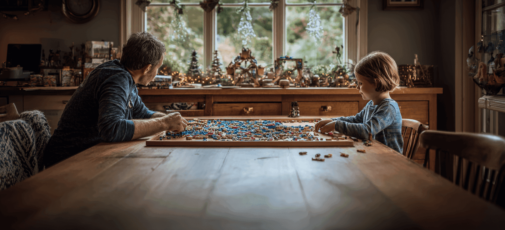 Competición navideña de construcción Lego