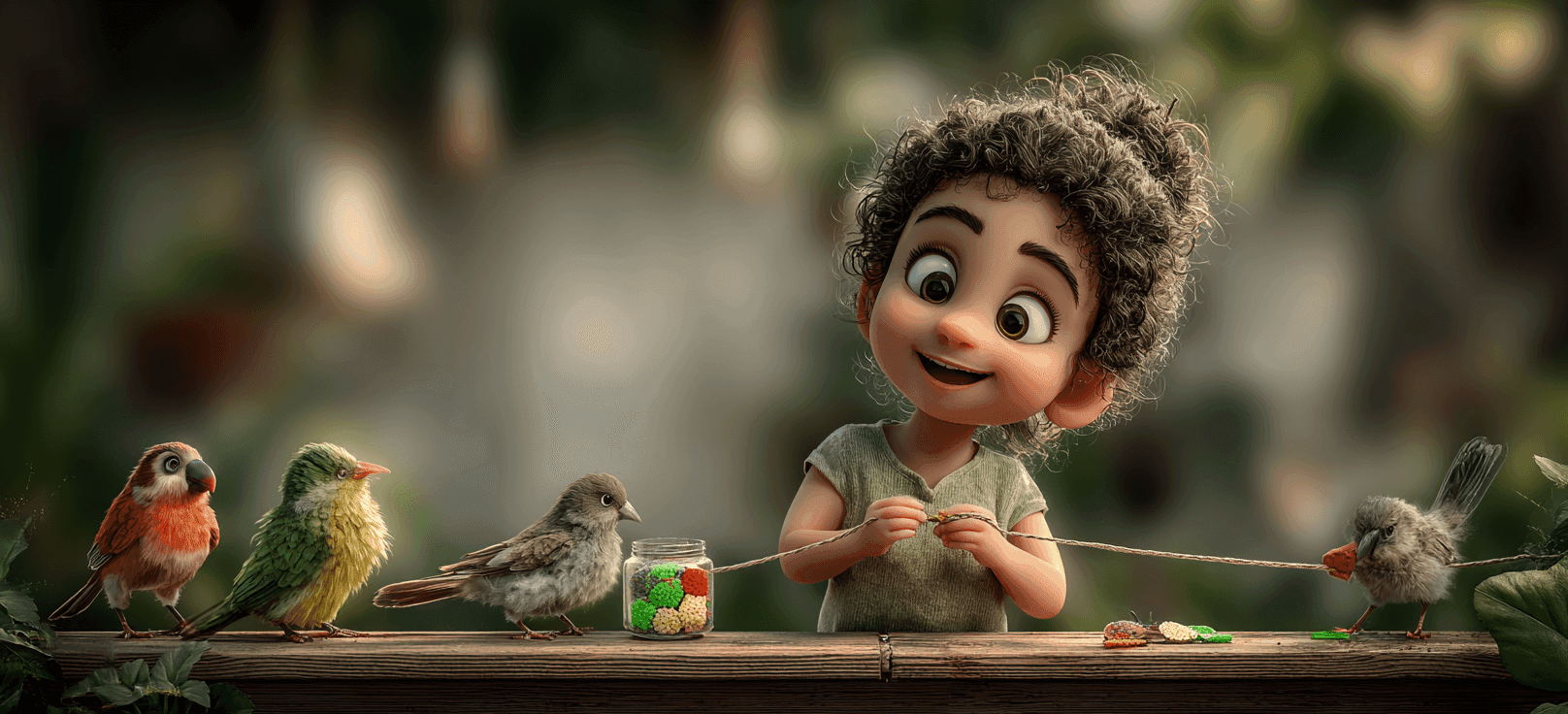 صنع مغذي طيور بنفسك