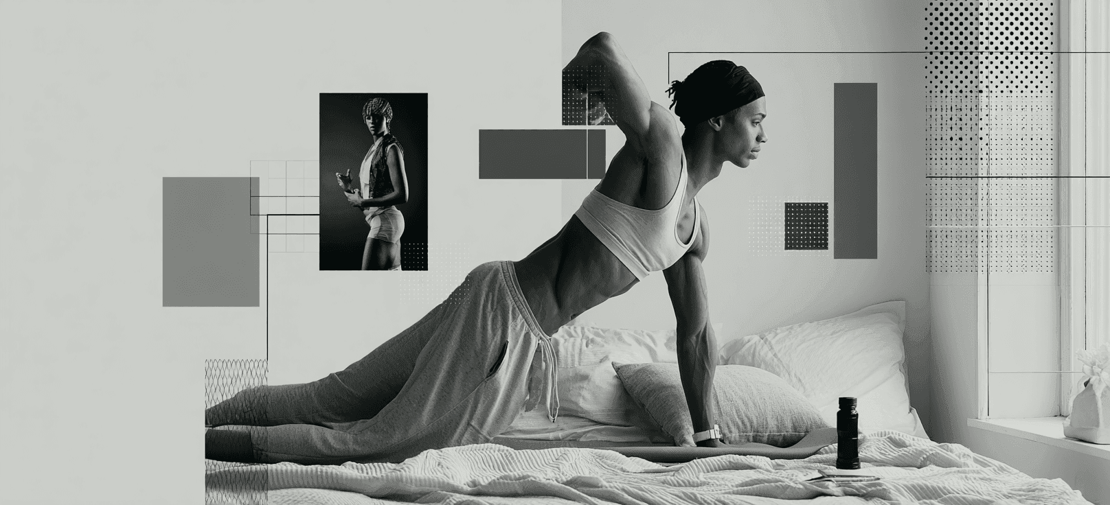 Séance de sport façon athlète préféré
