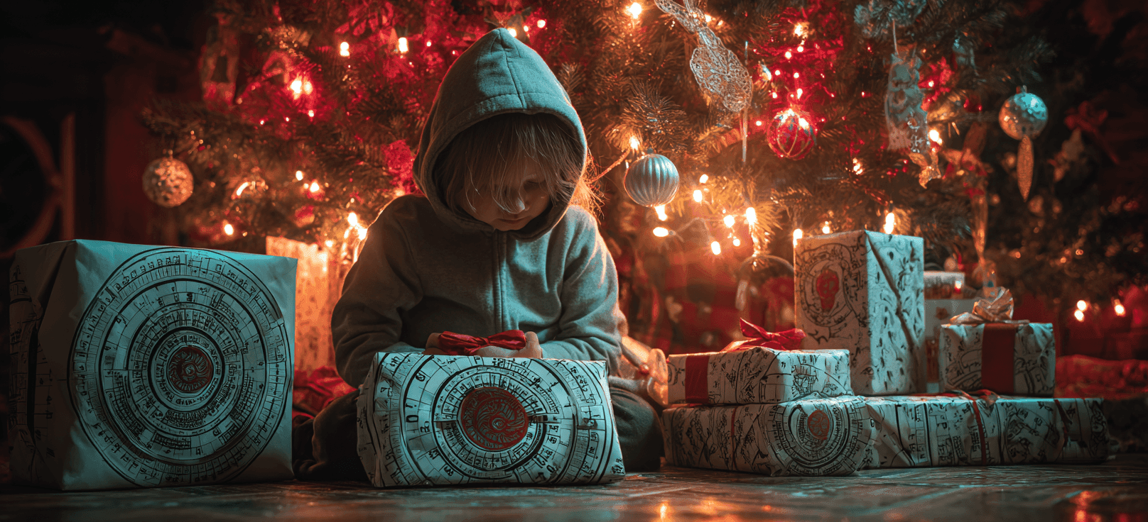Échange de cadeaux à code secret