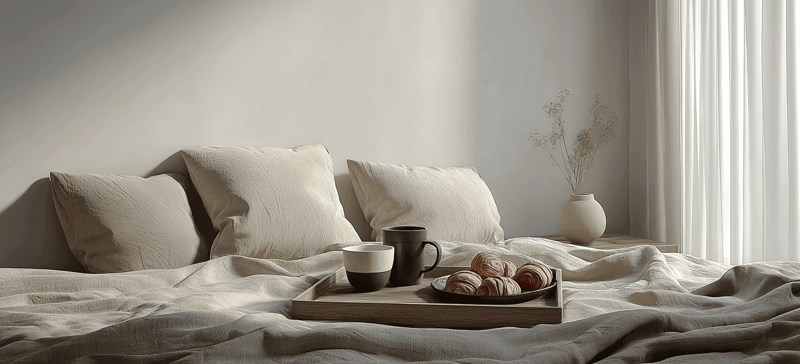 Colazione a letto servita