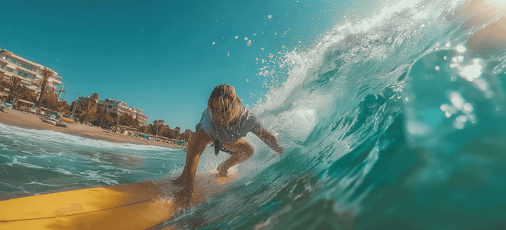 Lezione di Surf tra le Onde