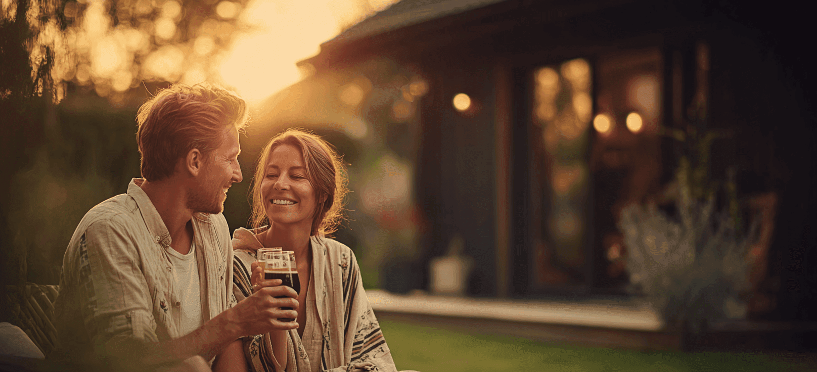 Degustazione di birre al tramonto