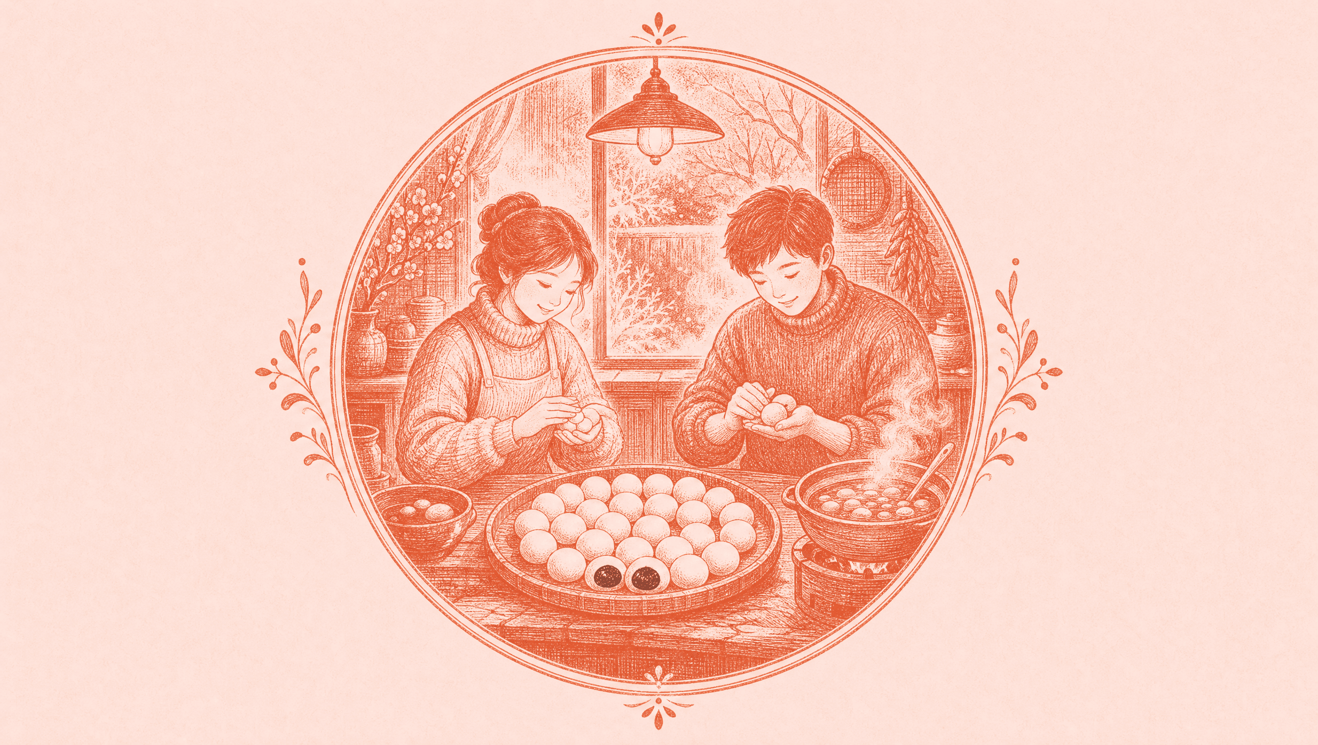 Tangyuan del Solsticio de Invierno