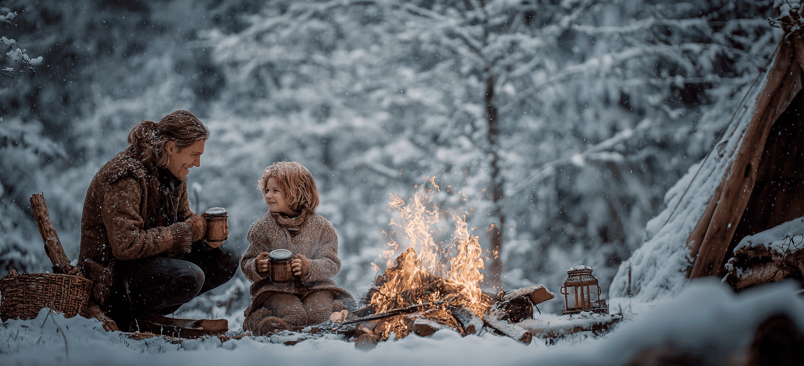 Soirée chocolat chaud au coin du feu